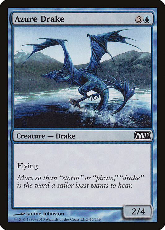 Azure Drake [Core Set 2011] [Foil]