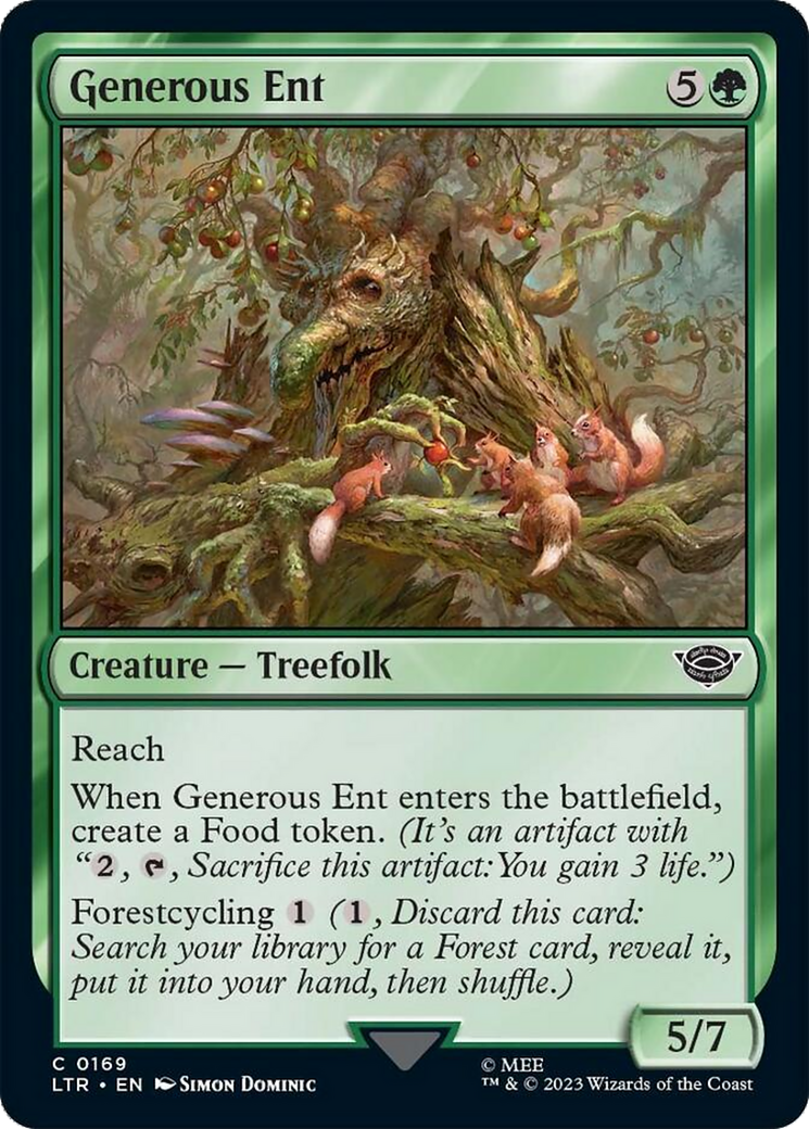 Generous Ent [The Lord of the Rings: Tales of Middle-Earth] [Foil]