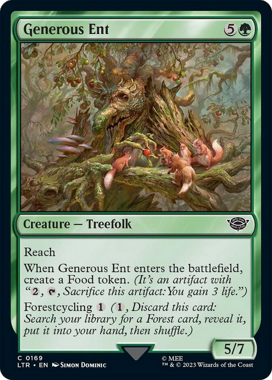 Generous Ent [The Lord of the Rings: Tales of Middle-Earth] [Foil]
