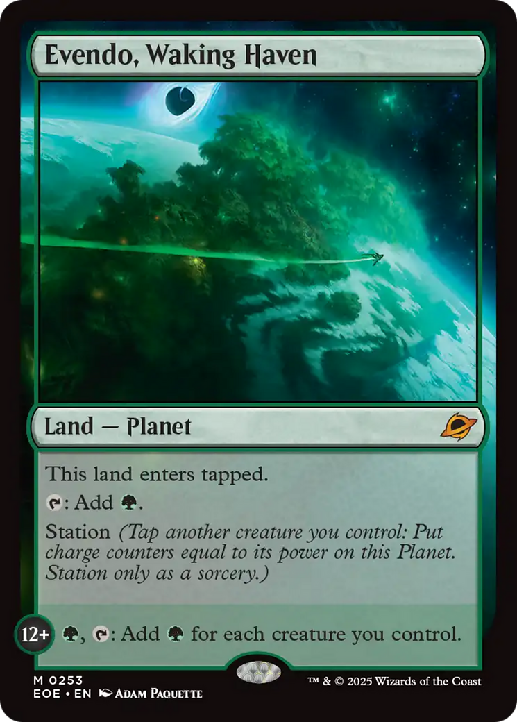 Evendo, Waking Haven [Edge of Eternities] [Foil]