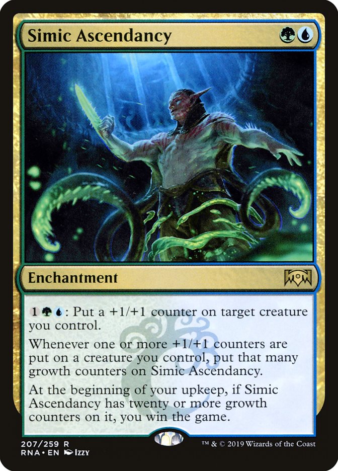 Simic Ascendancy [Ravnica Allegiance] [Foil]