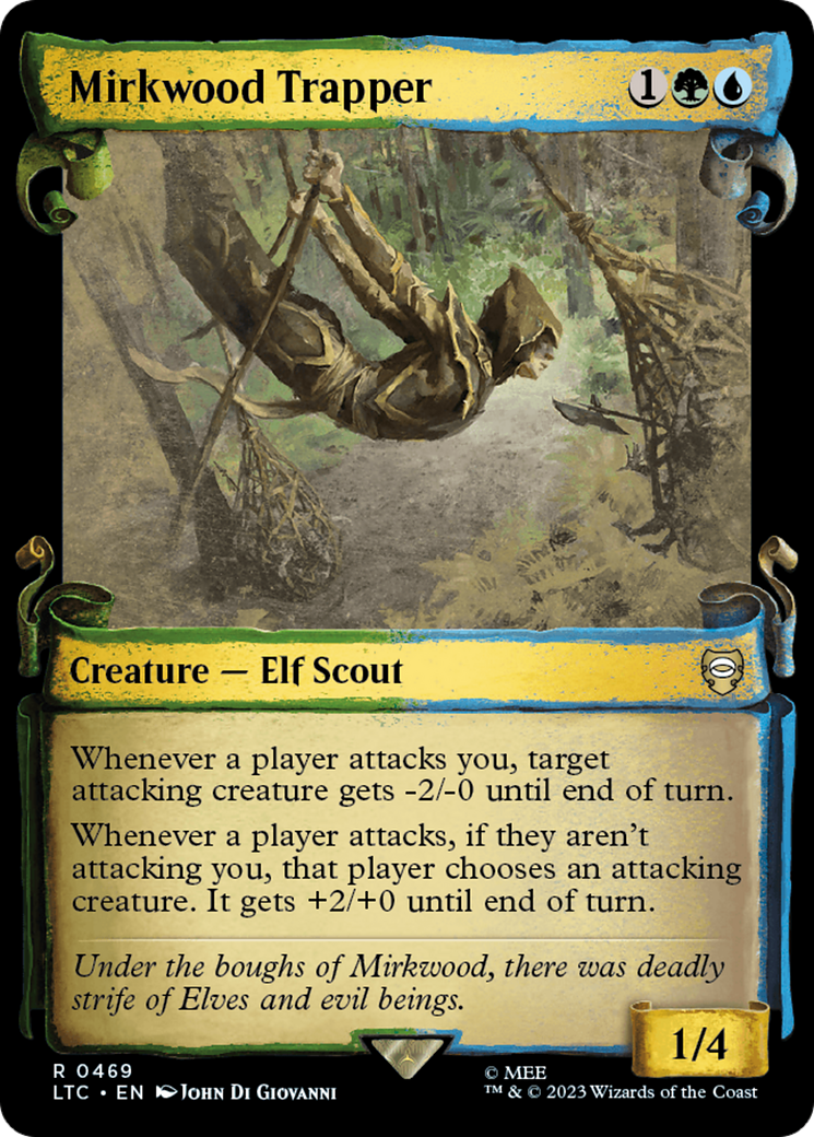 Mirkwood Trapper [The Lord of the Rings: Tales of Middle-Earth Commander Showcase Scrolls] [Foil]