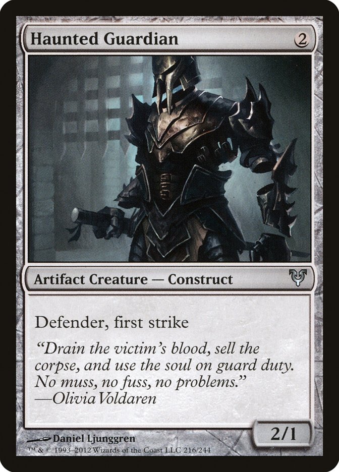 Haunted Guardian [Avacyn Restored] [Foil]