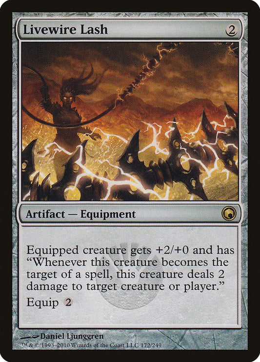 Livewire Lash [Scars of Mirrodin] [Foil]