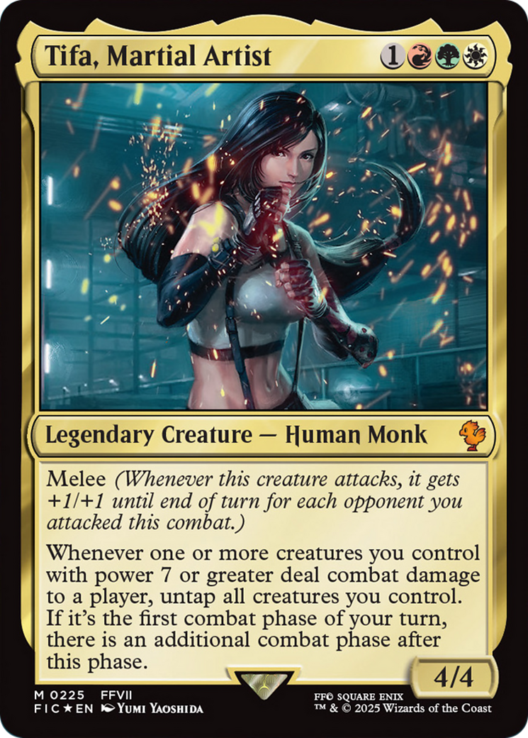 Tifa, Martial Artist [FINAL FANTASY Commander] [Foil]
