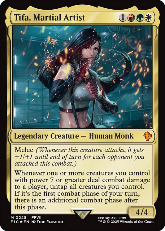 Tifa, Martial Artist [FINAL FANTASY Commander] [Foil]