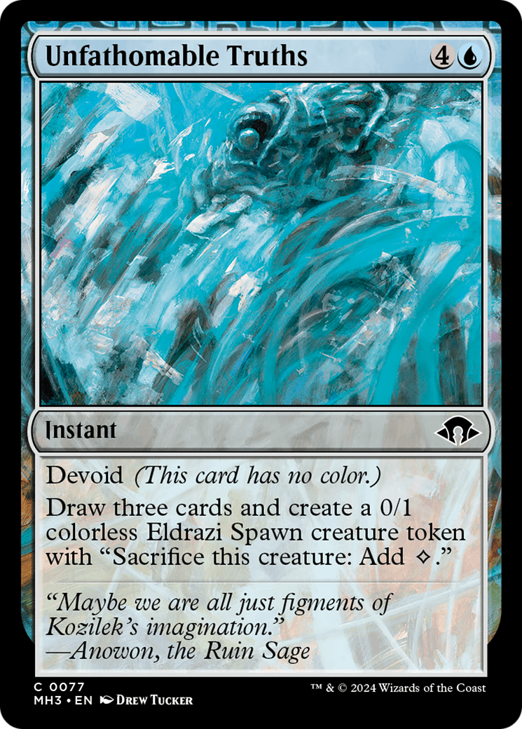 Unfathomable Truths [Modern Horizons 3] [Foil]