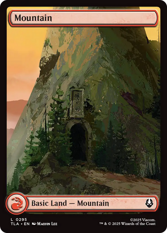Mountain (0295) [Avatar: The Last Airbender] [Foil]