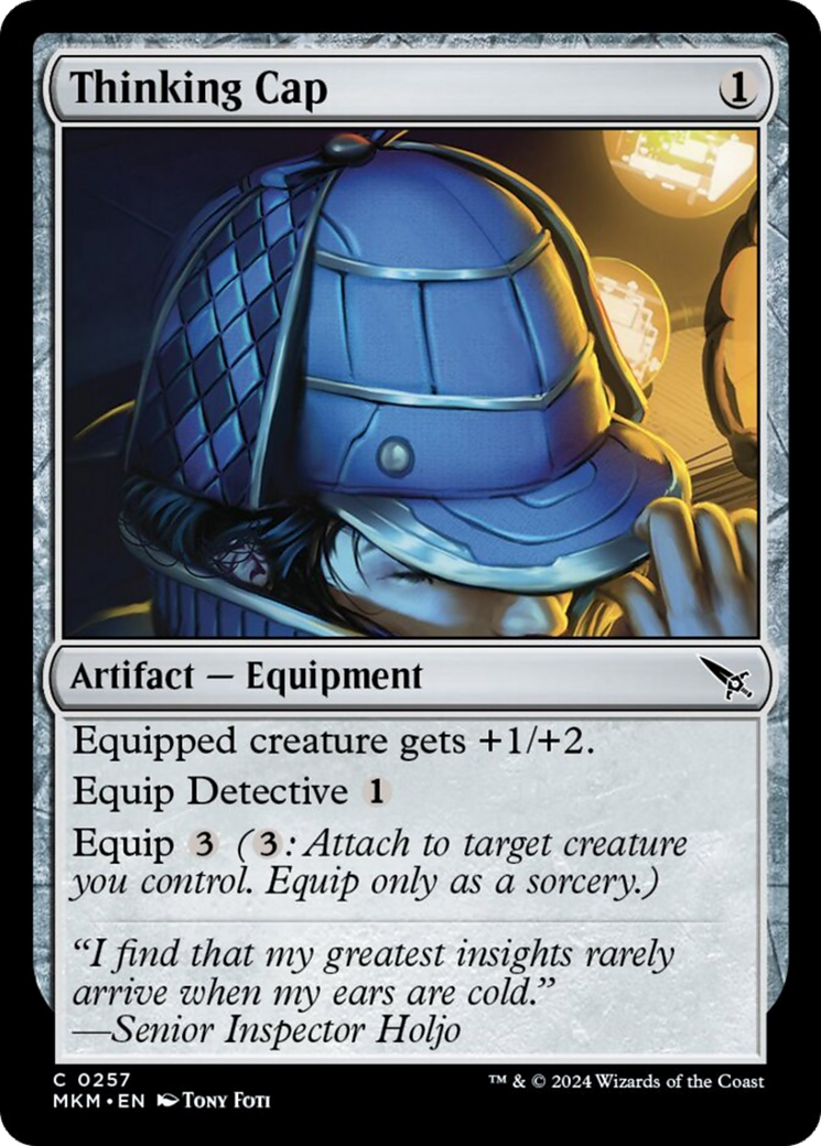 Thinking Cap [Murders at Karlov Manor] [Foil]