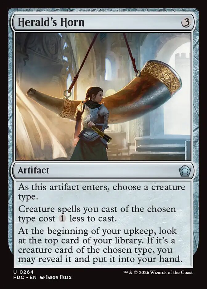 Herald's Horn [Foundations Commander]