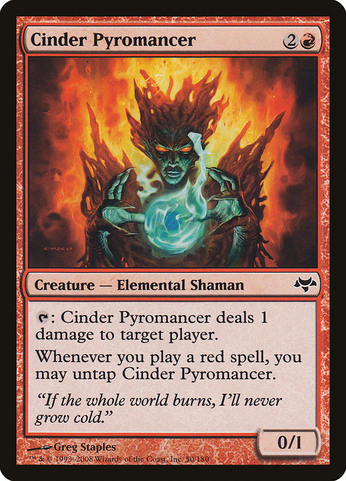 Cinder Pyromancer [Eventide] [Foil]