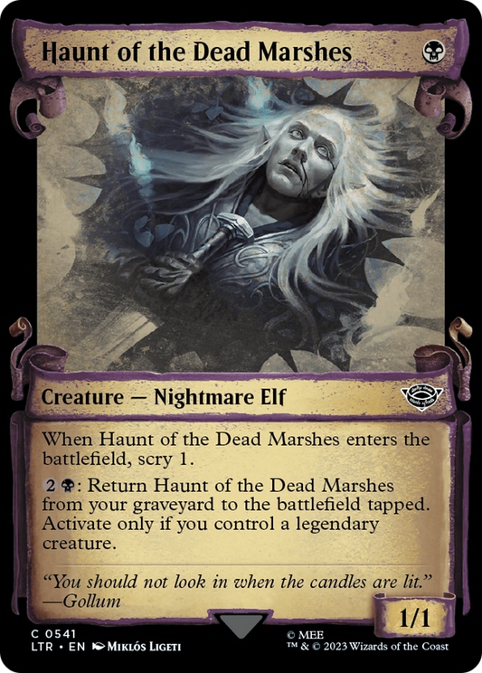Haunt of the Dead Marshes [The Lord of the Rings: Tales of Middle-Earth Showcase Scrolls] [Foil]