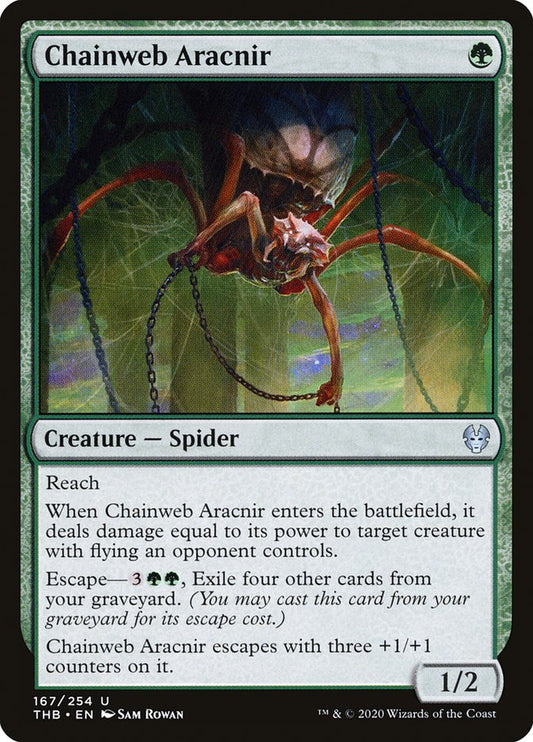 Chainweb Aracnir [Theros Beyond Death] [Foil]