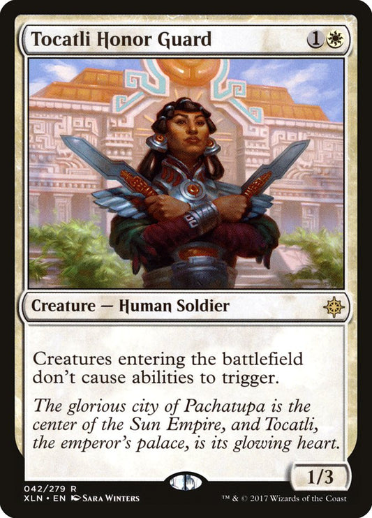 Tocatli Honor Guard [Ixalan] [Foil]