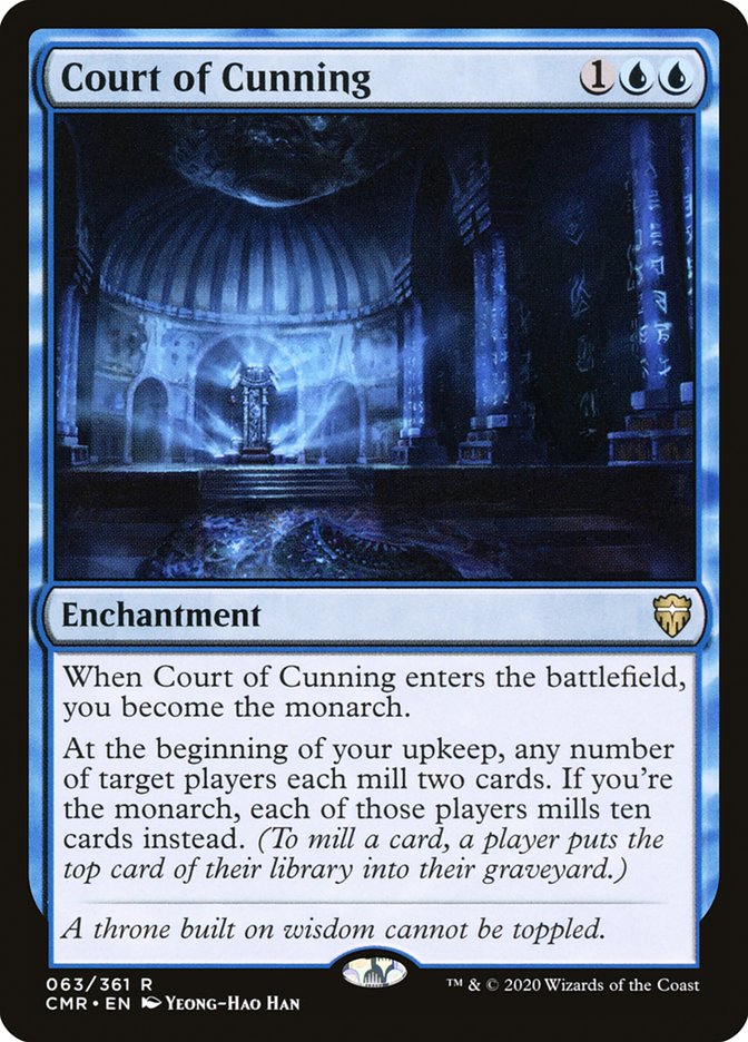 Court of Cunning [Commander Legends] [Foil]