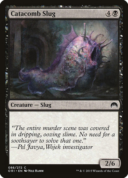 Catacomb Slug [Magic Origins] [Foil]