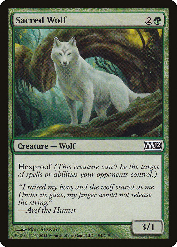 Sacred Wolf [Core Set 2012]