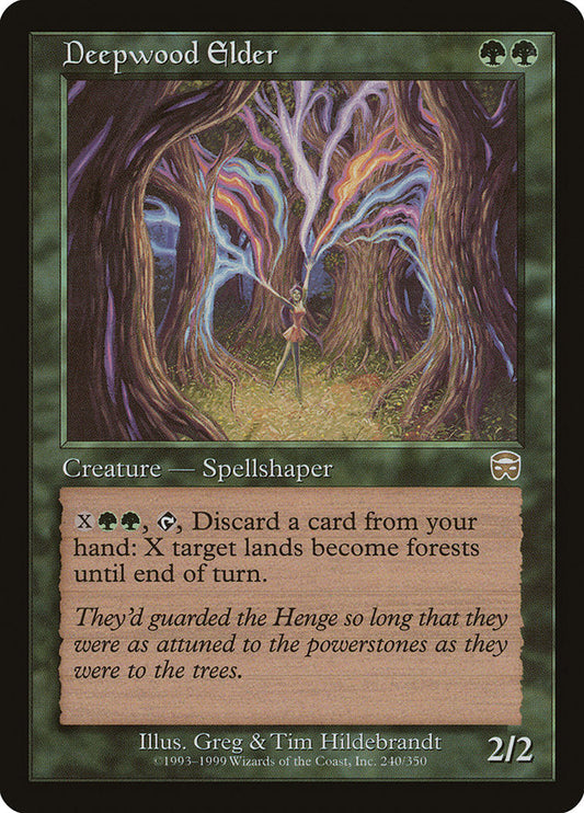 Deepwood Elder [Mercadian Masques] [Foil]