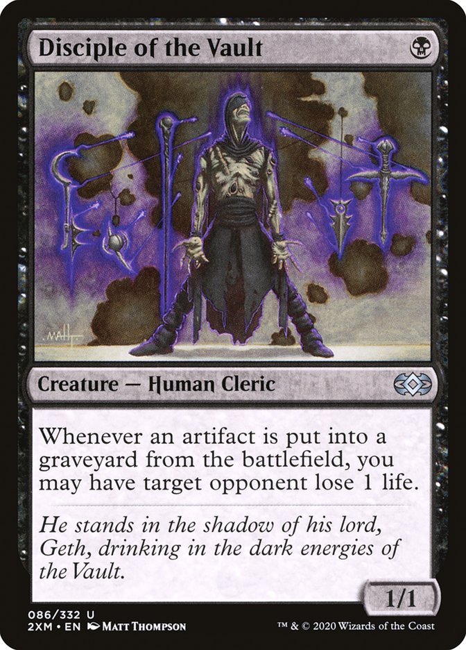 Disciple of the Vault [Double Masters] [Foil]