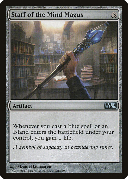 Staff of the Mind Magus [Core Set 2014]