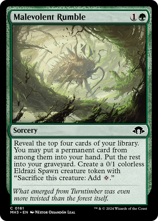 Malevolent Rumble [Modern Horizons 3] [Foil]
