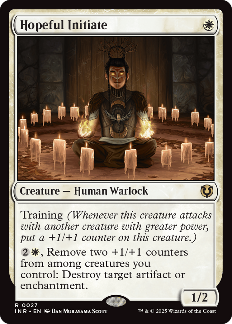 Hopeful Initiate [Innistrad Remastered] [Foil]