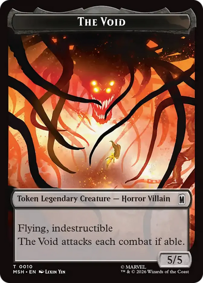 Squrriel // The Void Double-Sided Token [Marvel Super Heroes]