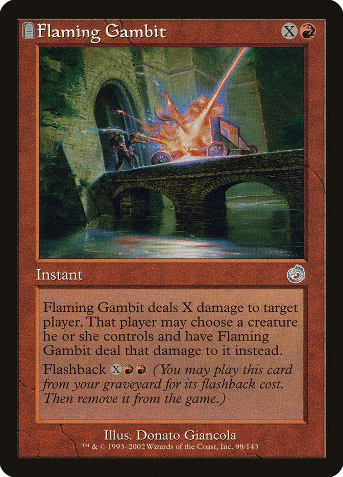 Flaming Gambit [Torment] [Foil]