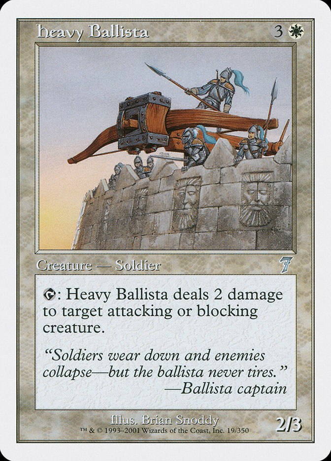 Heavy Ballista [Seventh Edition] [Foil]