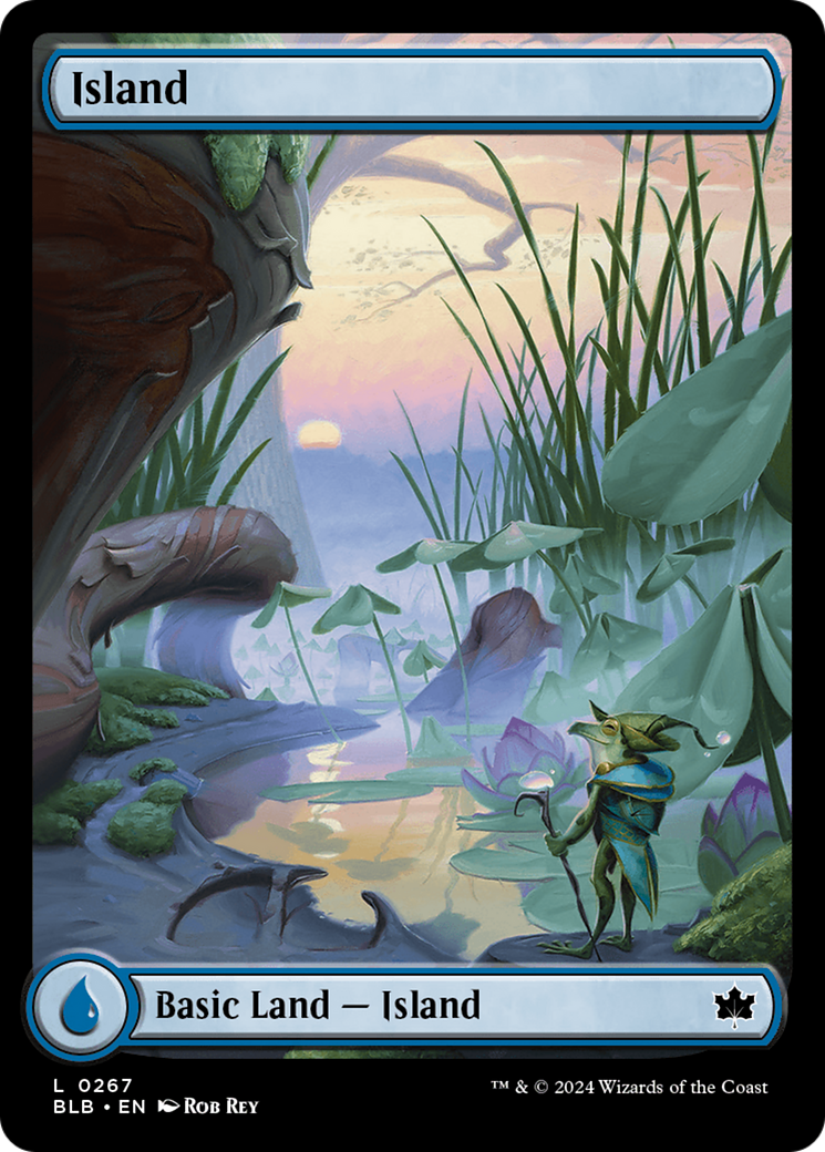 Island (0267) [Bloomburrow] [Foil]