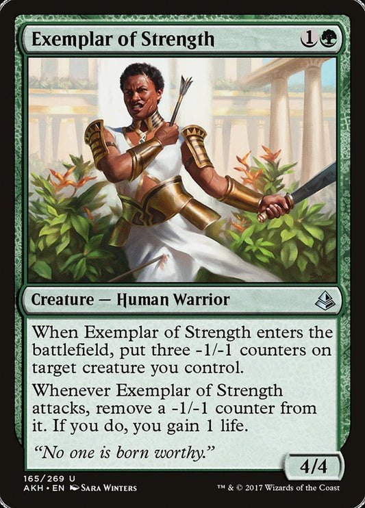 Exemplar of Strength [Amonkhet] [Foil]