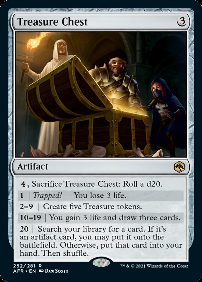 Treasure Chest [Dungeons & Dragons: Adventures in the Forgotten Realms] [Foil]