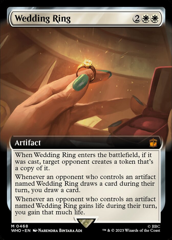 Wedding Ring (Extended Art) [Doctor Who] [Foil]