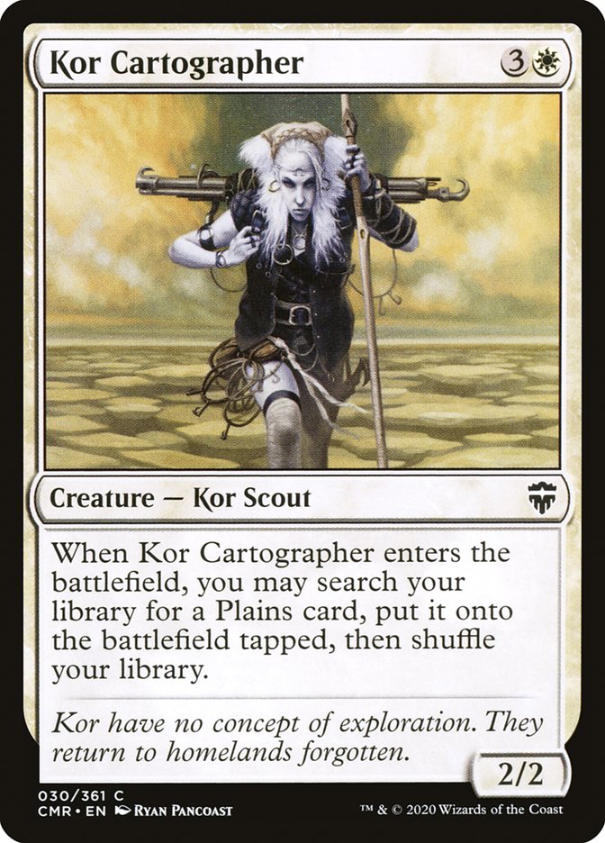 Kor Cartographer [Commander Legends] [Foil]