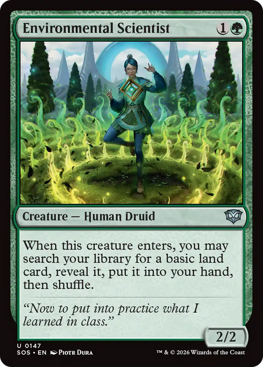 Environmental Scientist [Secrets of Strixhaven] [Foil]