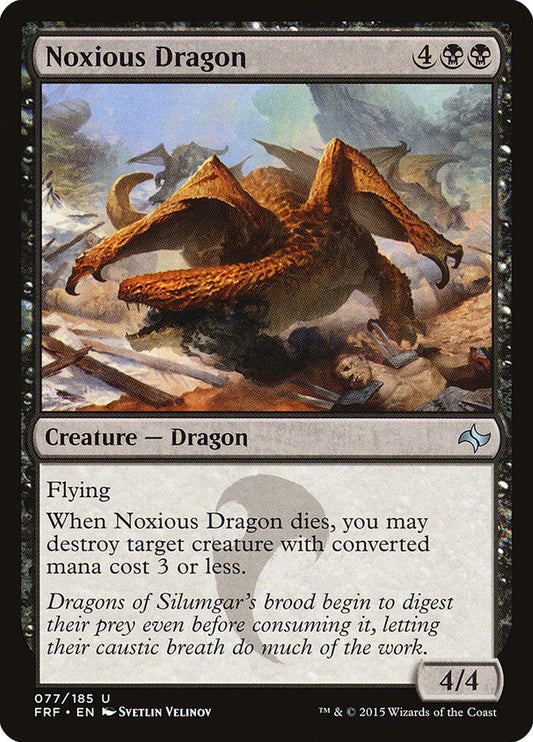Noxious Dragon [Fate Reforged] [Foil]