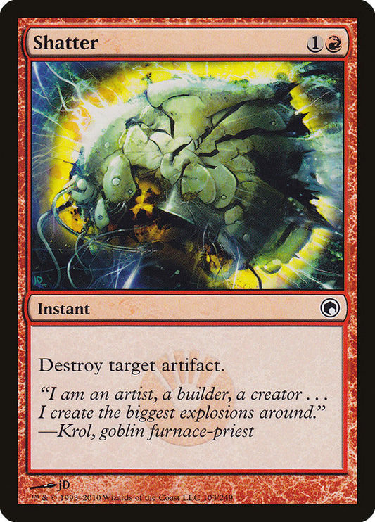 Shatter [Scars of Mirrodin] [Foil]