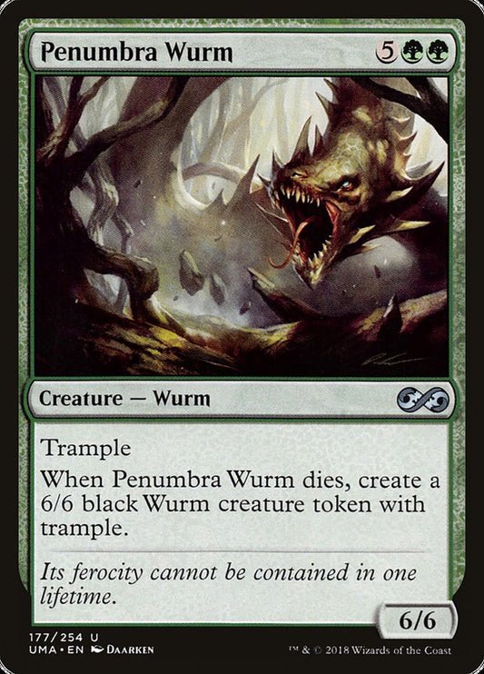 Penumbra Wurm [Ultimate Masters] [Foil]