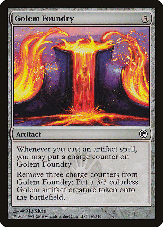 Golem Foundry [Scars of Mirrodin] [Foil]