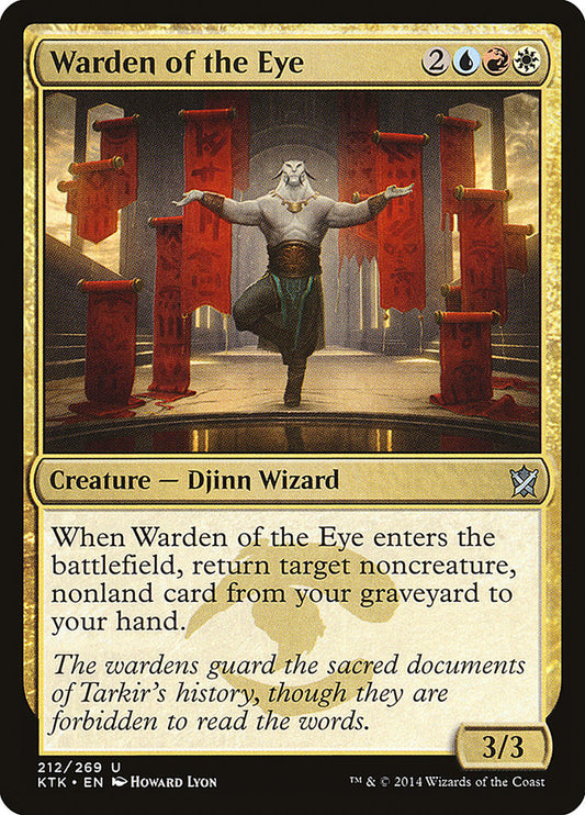 Warden of the Eye [Khans of Tarkir] [Foil]