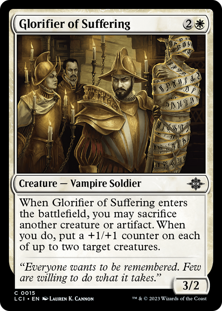 Glorifier of Suffering [The Lost Caverns of Ixalan] [Foil]