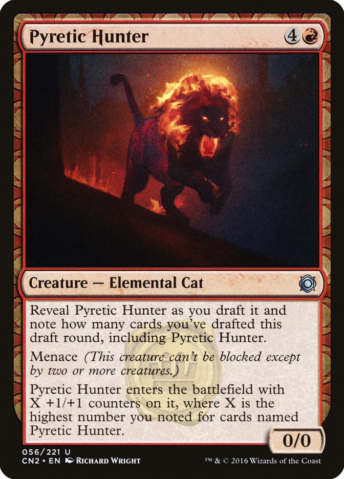 Pyretic Hunter [Conspiracy: Take the Crown] [Foil]