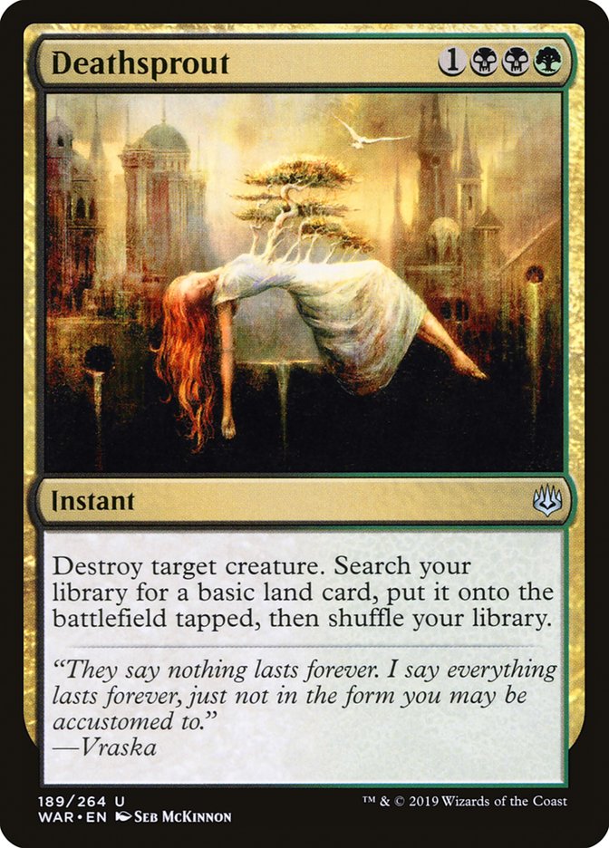 Deathsprout [War of the Spark] [Foil]