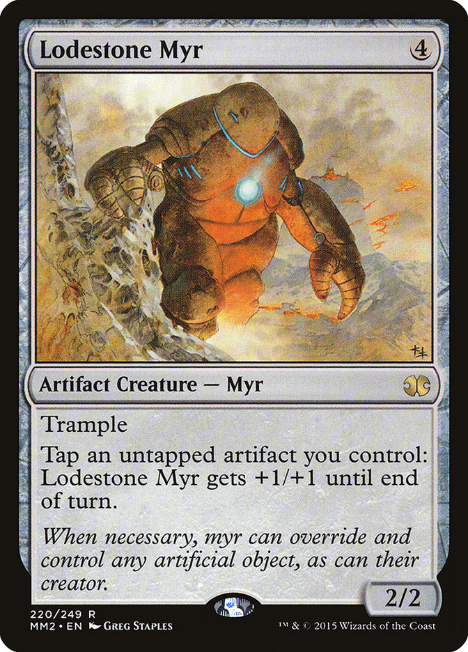 Lodestone Myr [Modern Masters 2015] [Foil]