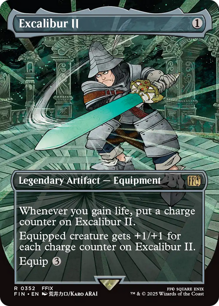 Excalibur II (Borderless) [FINAL FANTASY] [Foil]