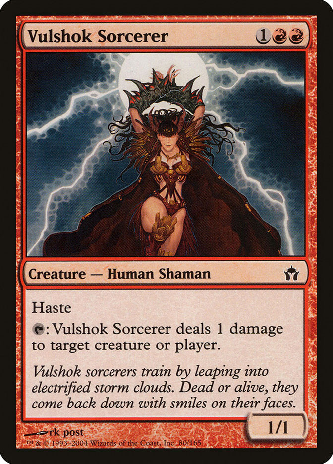 Vulshok Sorcerer [Fifth Dawn] [Foil]