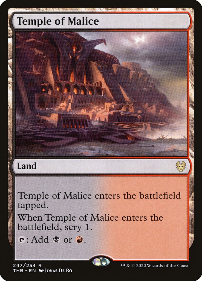 Temple of Malice [Theros Beyond Death] [Foil]