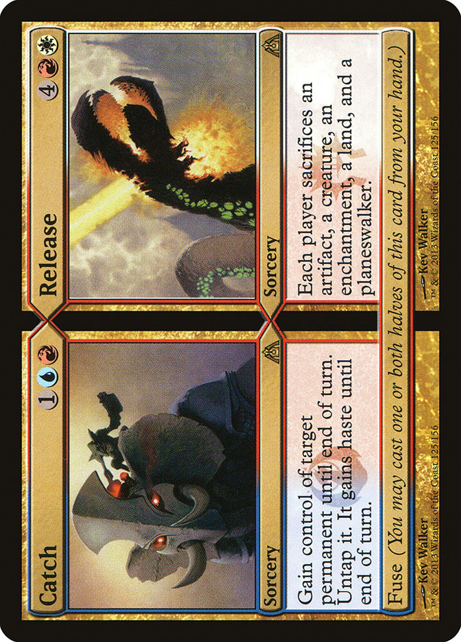 Catch // Release [Dragon's Maze] [Foil]