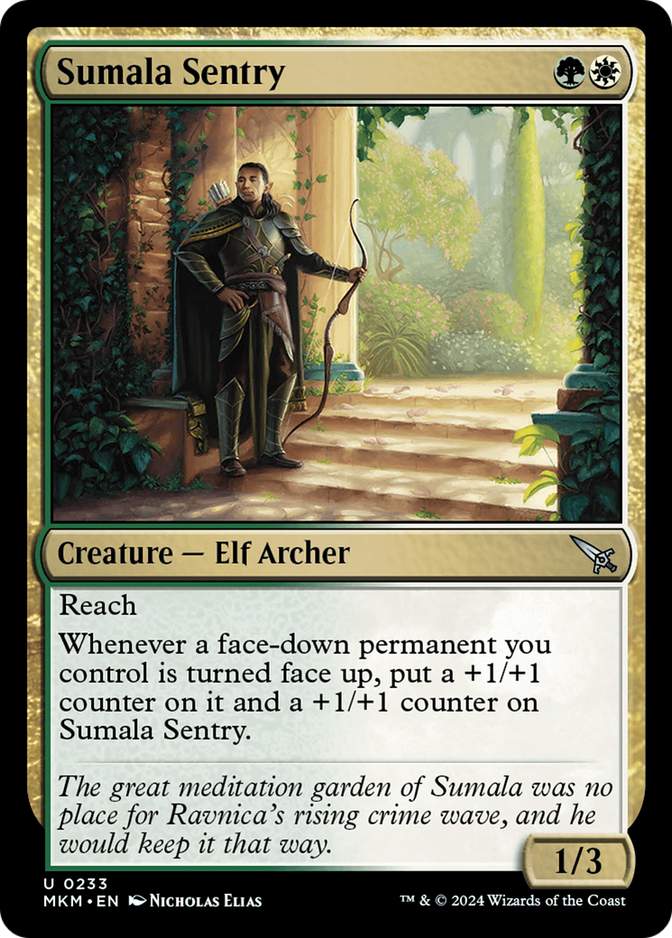 Sumala Sentry [Murders at Karlov Manor] [Foil]