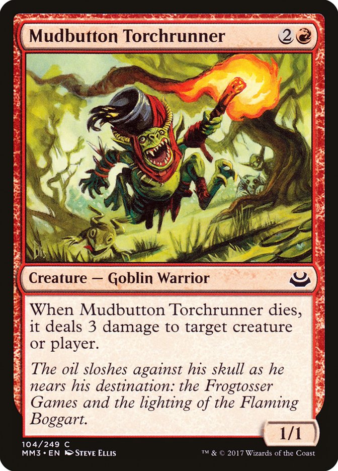 Mudbutton Torchrunner [Modern Masters 2017] [Foil]
